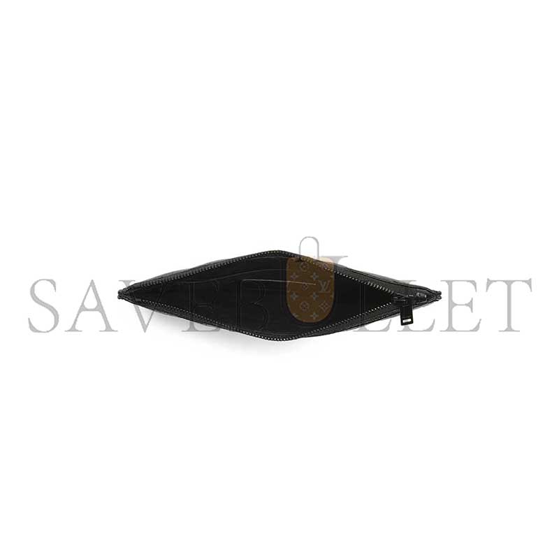 Y51 monogramme quilted calfskin zip pouch 423297 (23*13*1cm)